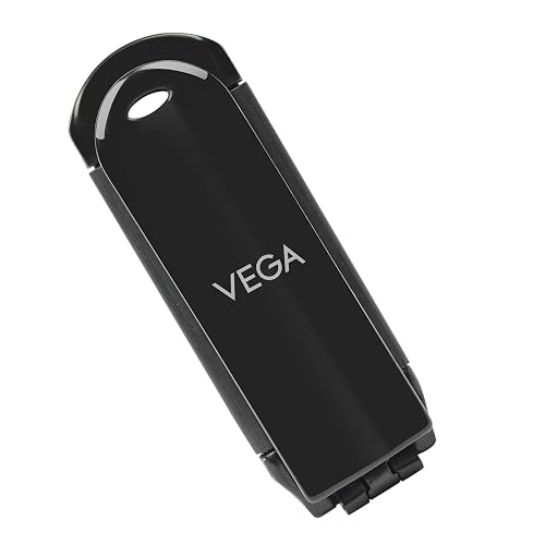 Vega Folding Hair Brush with Mirror, Mini Travel Pocket Detangling Tool for Women & Men, Compact Styling Comb for Daily Use, Ideal for On-the-Go Grooming (India's No.1 Hair Brush Brand, R1-FM)
