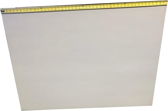 CMS MAGNETICS - 1,728 in2 48x36 Stainless Steel Sheet Metal with 1mm Thickness | Bulletin Board to Hang Your Magnets, Magnetic Spice Jars, Office, Jewelry, Crafting, Cabinets, Kitchen Splash Guard