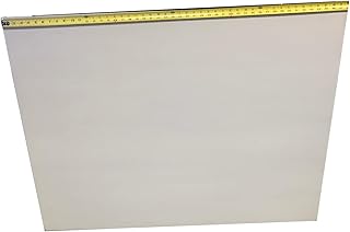 CMS MAGNETICS - (1,728 in²) 48x36 Stainless Steel Sheet Metal with 1mm Thickness | Bulletin Board to Hang Your Magnets, Magnetic Spice Jars, Office, Jewelry, Crafting, Cabinets, Kitchen Splash Guard