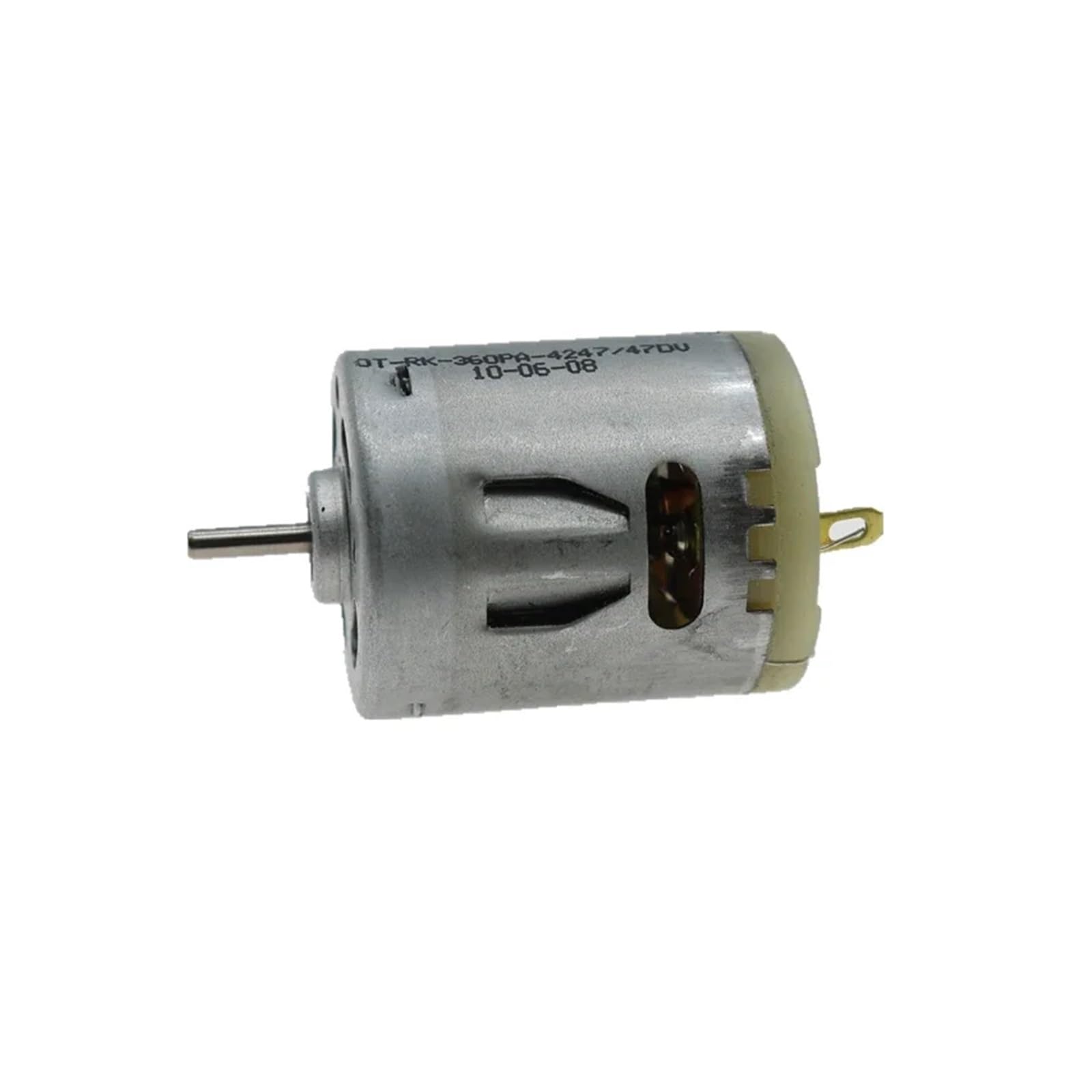 OT-RK-360PA-4247 Motor de arranque electrónico DC 6V-12V 20000RPM de alta velocidad con cepillo de carbono