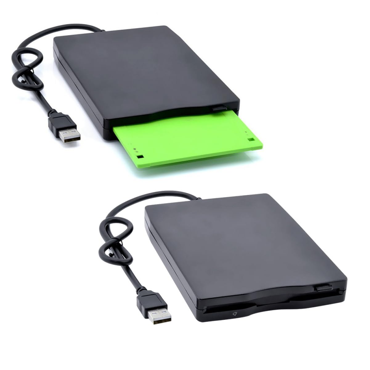 CIYODO Laptop 2.0 External Drive Floppy Diskette Data Transfer High-Speed Lightweight Compact Design Easy to Use Compatible