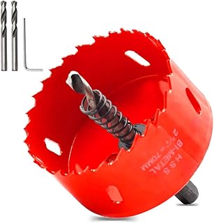 Hordion 70mm2.75 Hole Saw Bi-Metal Saw Dril...,