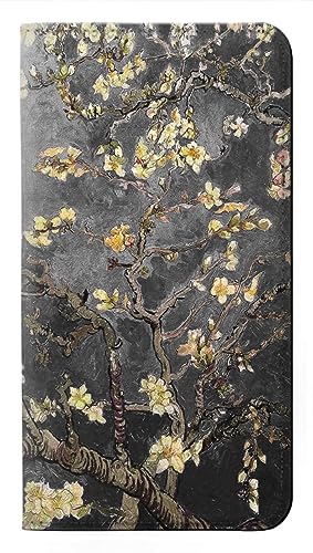 Étui Flip Cuir iPhone 17 Van Gogh Noir - Coque Protection Premium