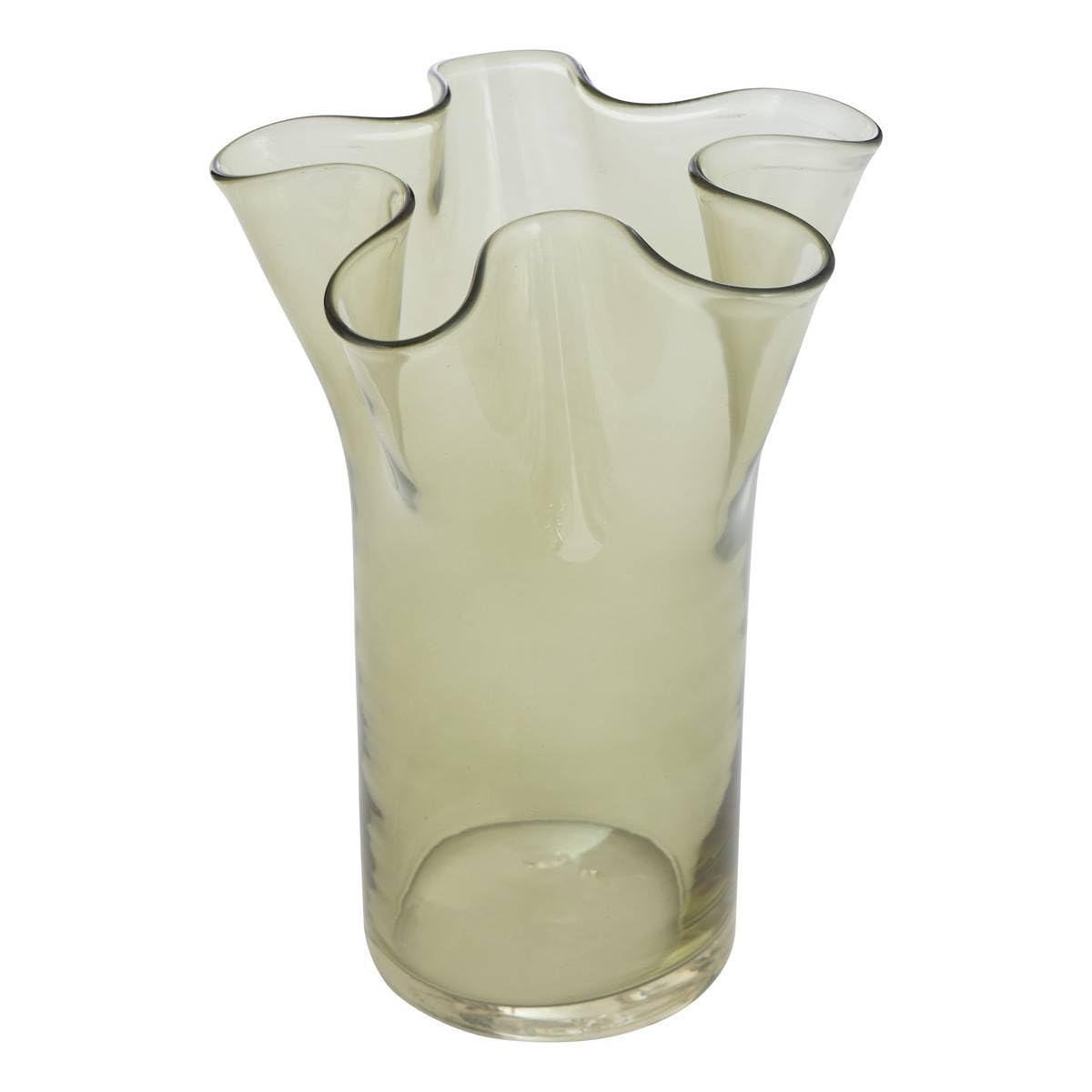 Atmosphera - Vase Fleur de Rose H23,5cm - Vert