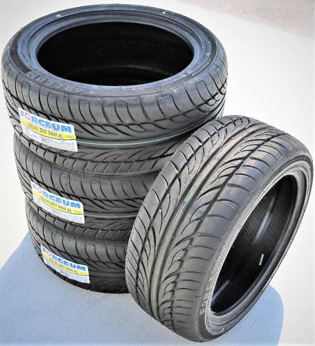 Set of 4 (FOUR) Forceum Hena All-Season Passenger Car High Performance Radial Tires-225/45R17 225/45ZR17 225/45/17 225/45-17 94W Load Range XL 4-Ply BSW Black Side Wall UTQG 400AA