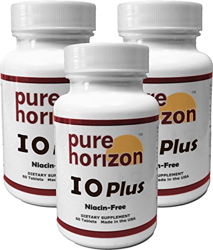 IOPlus by Pure Horizon Niacin-Free Iodine Supplement - 3 Bottles… IOPlus by Pure Horizon Niacin-Free Iodine Supplement - 3 Bottles…