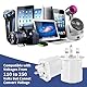 Adapter England Deutschland Stecker UK Adapter 3 Stück Steckdosenadapter England Typ G Travel Adapter Steckdose für England/Schottland/Irland/Dubai/Maldiven