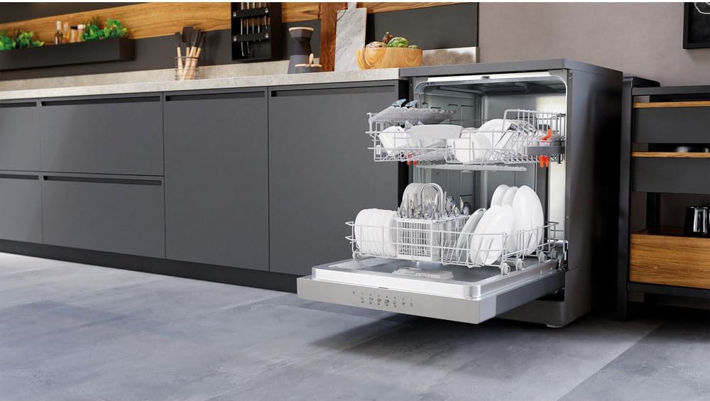 HA2FFC14BX - Lavastoviglie Libera installazione 14 Coperti Inox Classe Energetica D
