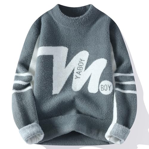 Pull en tricot chaud haut de gamme avec des finitions élégantes pour homme