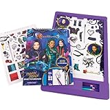 Make It Real - Disney Descendants 3 Sketchbook with Tracing Light Table. Fashion Design Tracing and Drawing Kit for Girls. Includes Sketch Pages, Stencils, Stickers, and Backlit Tracing Pad