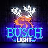 Beer Neon Sign for Wall Decor Bar Neon Sign Beer LED Sign Neon Lights for Home Bar Man Cave Garage Pub Bar Party Game Room Hotel Bedroom Birthday Gifts USB Powered(XD-196)