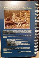 Birdfinding Guide To The Calgary Region 0921224052 Book Cover