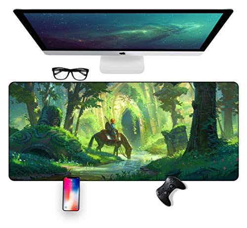 Tapis de souris de jeu Zelda 800x400mm grand format XXL pour PC