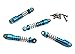 C32679BLUE Billet Machined Alloy Shocks (4) for Axial 1/24 SCX24 Rock Crawler