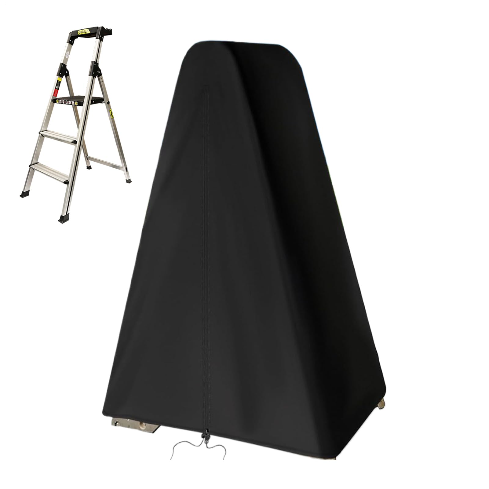 Cubierta de Escalera de Piscina – PVC Duradero, diseño Antideslizante | protección de escalera exterior | Para jardín, patio, piscinas, spas, terraza, borde de piscina, secretor