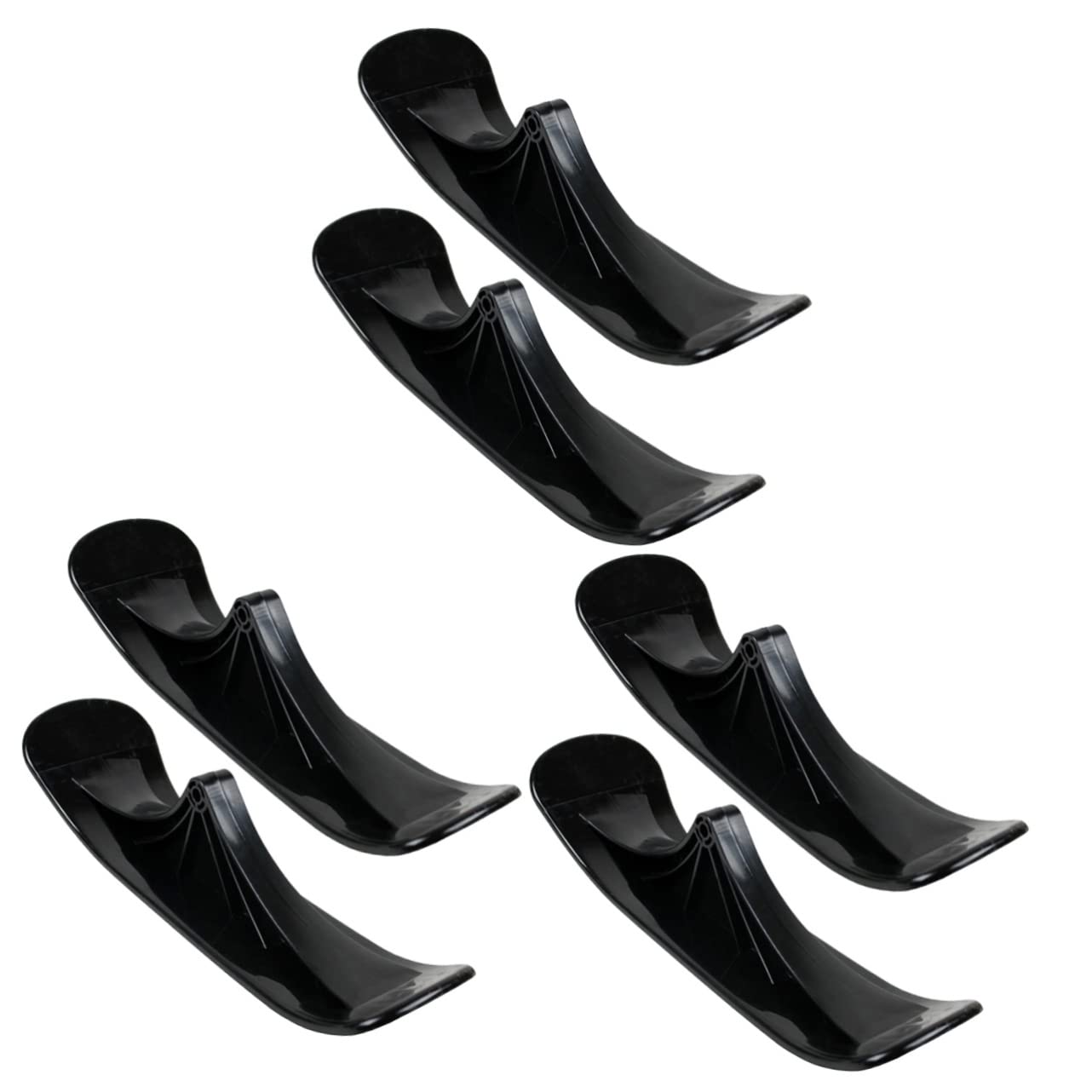 INOOMP 3 pairs Kids Foldable Slider Attachment Sand Replcement Kit Children Skate Winter Board Scooter Balance Snow Conversion in for Bike Skiing Sled Supplies Outdoor Adult Ski of
