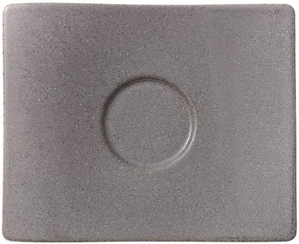 Villeroy & Boch 1041987405 New Wave Stone Cup & Saucer Set, Gray