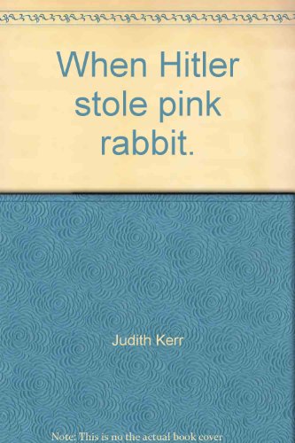 When Hitler Stole Pink Rabbit 3883890049 Book Cover