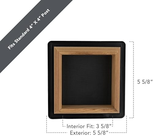 Miniatura 5 de Deckorators Victoria tapa de poste de punto alto, 73520