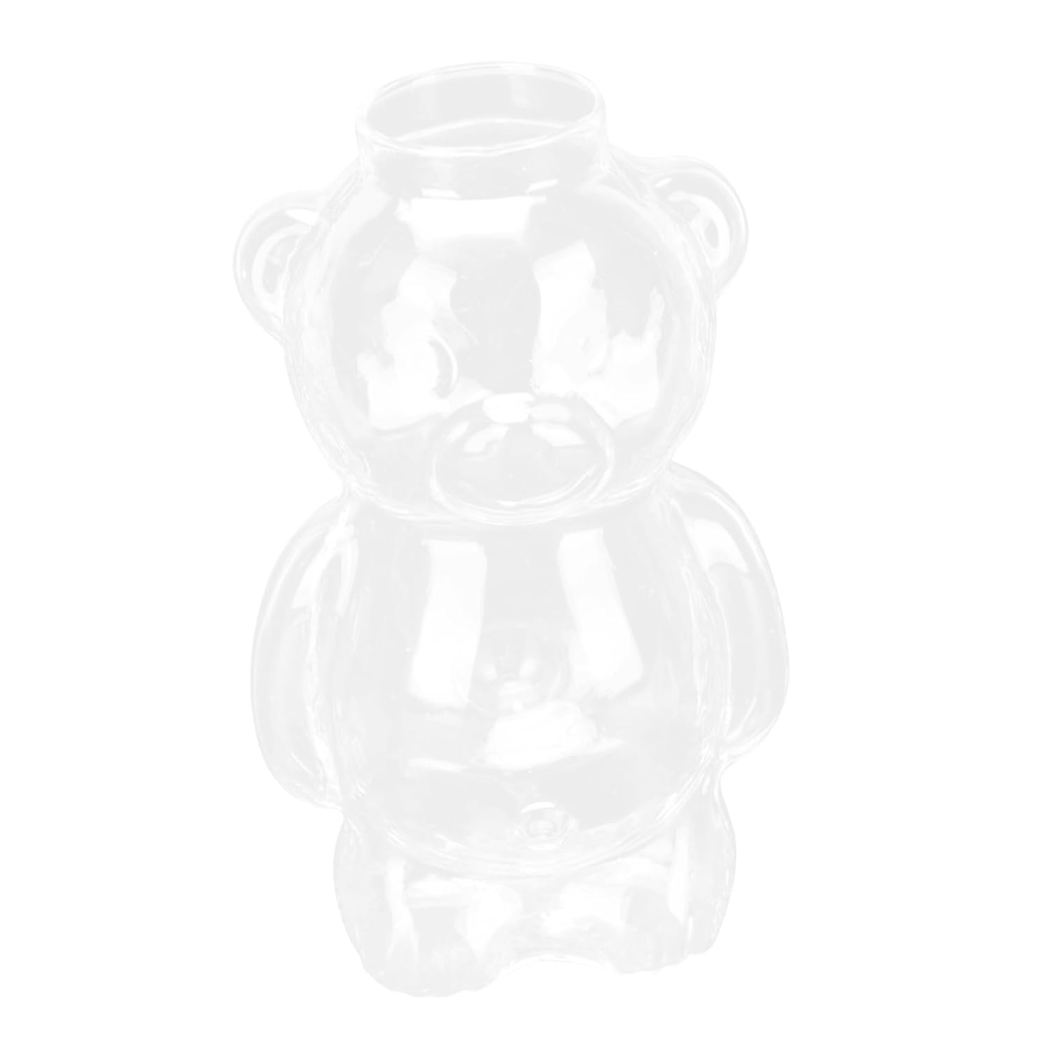 Veemoon Bar Cup Creative Water Glass Lovely Bear-Shaped Cocktail Cup for Present