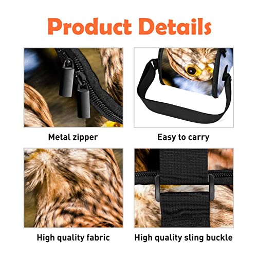 Fiambrera para el trabajo térmica y lavable con estampado de ave 6
