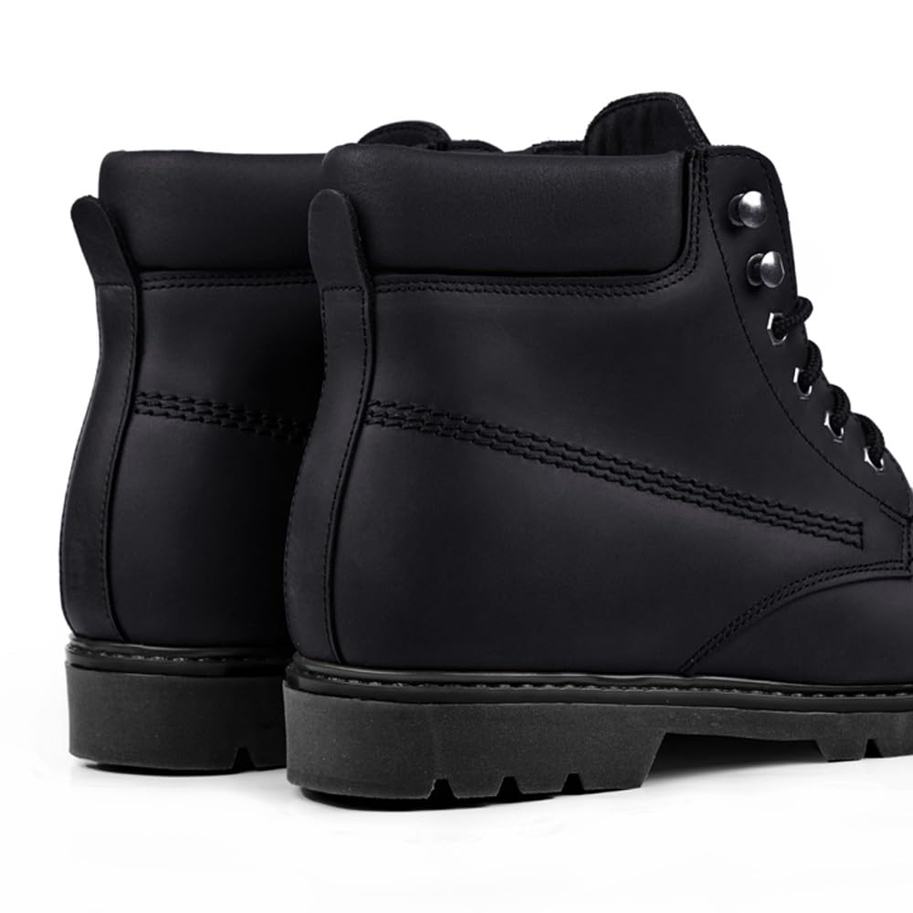 MASALTOS Zapatos de Hombre con Alzas Que Aumentan Altura hasta 7 cm. Fabricados en Piel. Modelo Montana