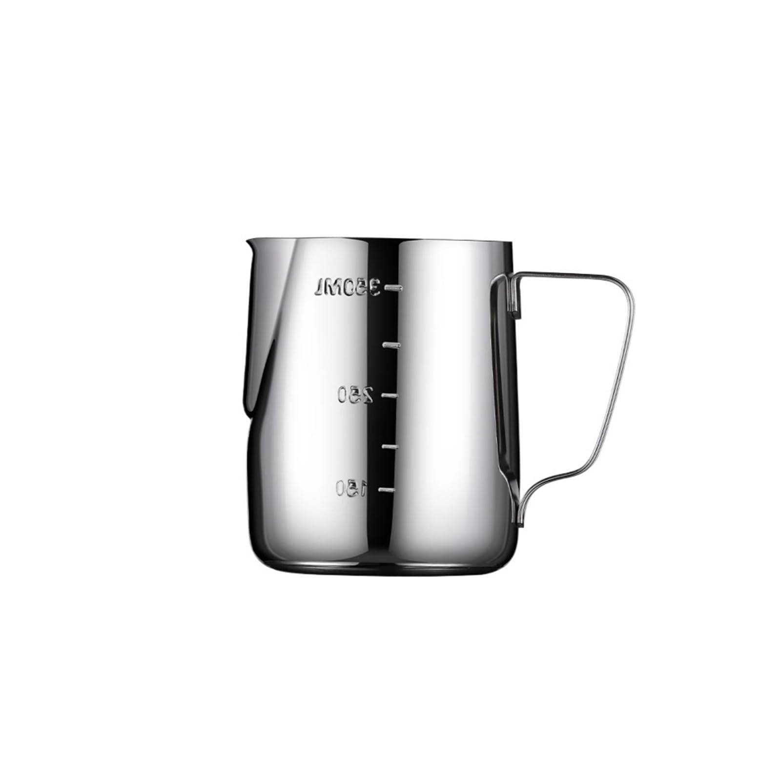 Jarras espumadoras de leche, jarra espumadora de acero inoxidable para café, 550 ml, 350 ml, 140 ml, 900 ml, perfecta para lattes, capuchinos y chocolate caliente