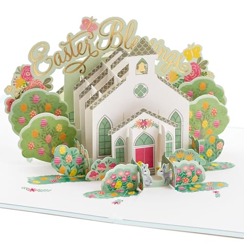 Hallmark Signature Paper Wonder Religious Pop Up Easter Card (Easter Blessings)