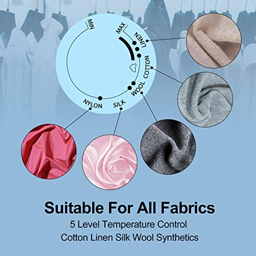 Plancha-de-Vapor-2400-W-ENSOBO-Planchas-Ropa-Professional-Golpe-de-Vapor-Max-300gr-y-Constante-40-grmin-Suela-Ceramica-Doble-Sistema-Antical-Antigoteo-Autoapagado-Azul-y-Blanco