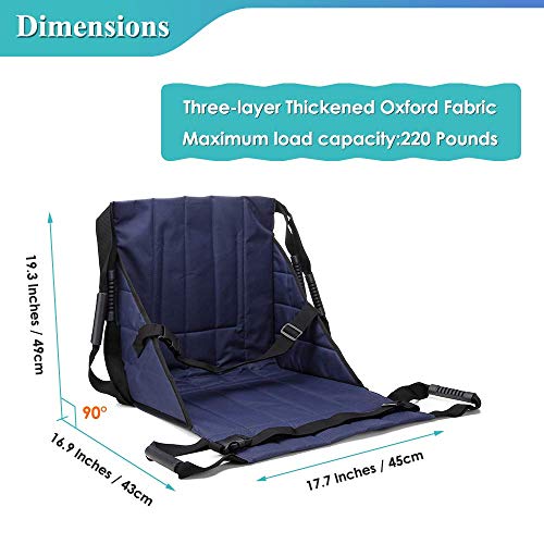 Transfer Belts For Lifting Seniors Transfer Boards For Wheelchair User Patient Lift Assist Aid For Home Stair Slide Medical Emergency Evacuation Chair Safety Support Disabled Up & Down Stairs Devices #TOP1
