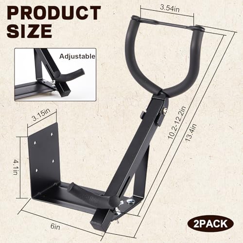 image for Otoolling 2 Pcs Saxophone Wall Mount Tenor Alto Saxophone Stand Holder