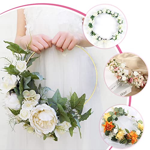 MWOOT White Artificial Rose Flower Heads - Image 4