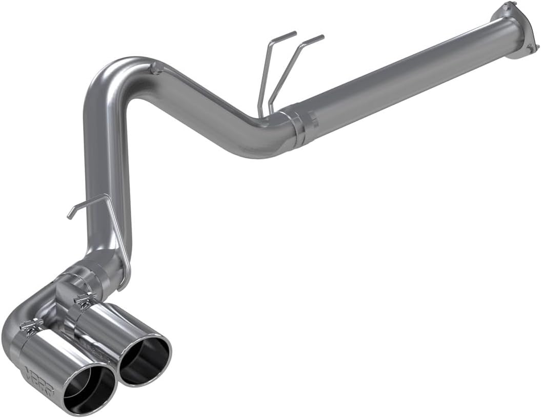 MBRP S6288409 T409 4" Dual Outlet Single Side Filter Back