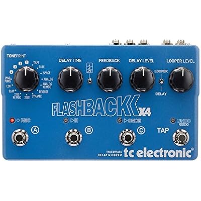 TC Electronic Flashback X4 Guitar Delay Effects Pedal