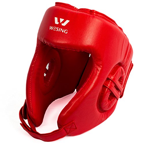 Wu designs - Protector de cabeza para sánda, Sanshou MMA (Sparring rojo) Cover