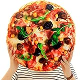 Zumllex Cartoon Simulation Pizza Pillow Funny Food Pillow Toys for Food Lovers
