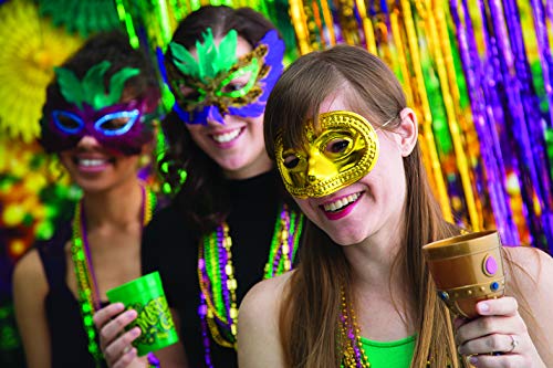 Fun Express Jeweled Gold Goblets (Set Of 6) Royal Goblets, Medieval Cups #TOP1