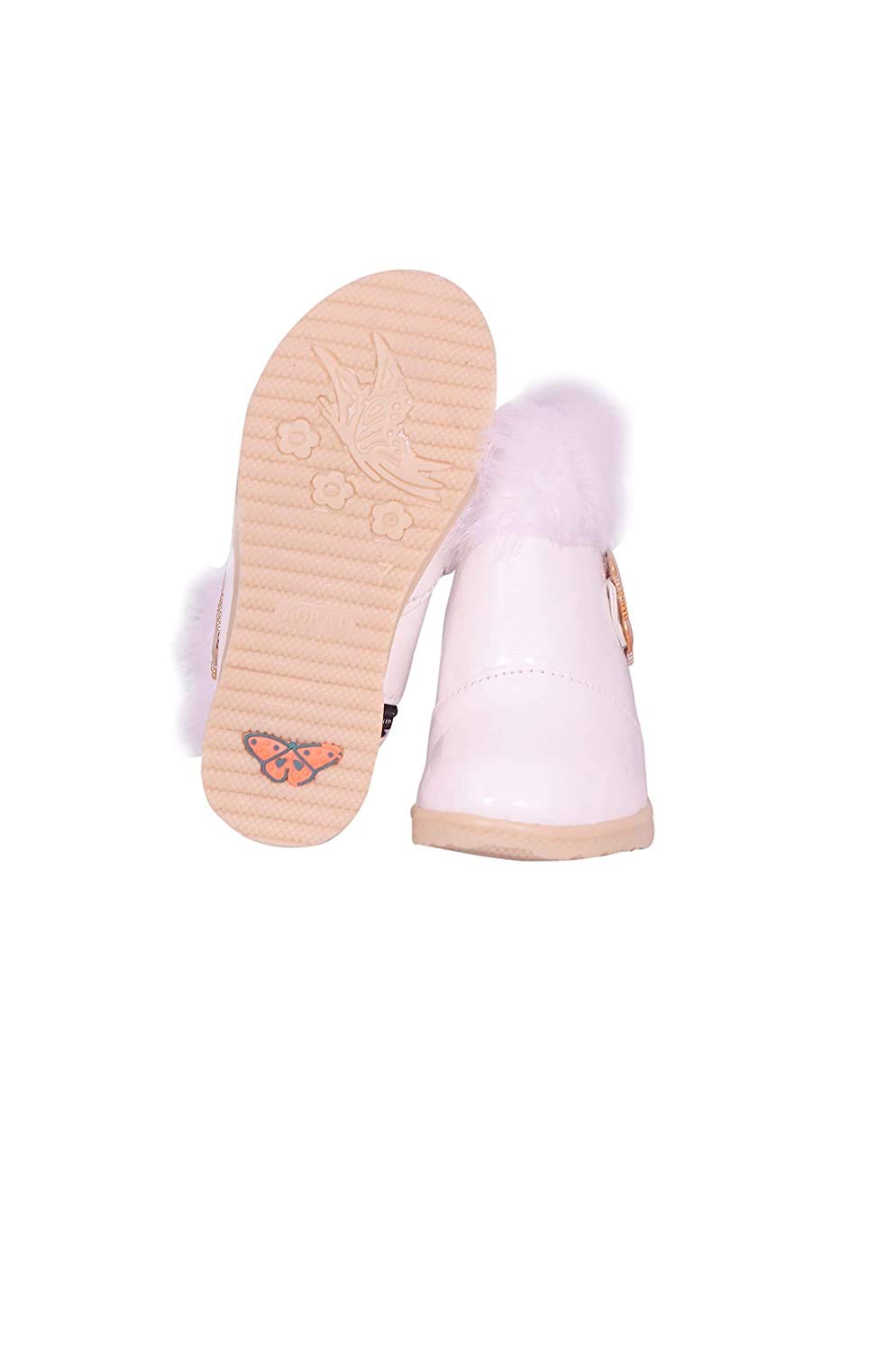 Fashion Shoes Baby Girls' White Modern Shoes -6-6.5 Years. 2