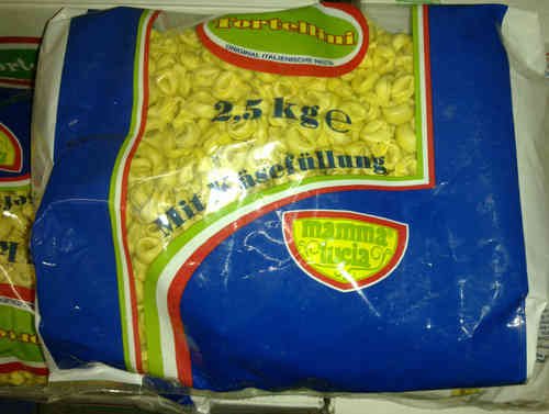 Mamma Lucia Tortellini mit Käsefüllung 2,5 KG