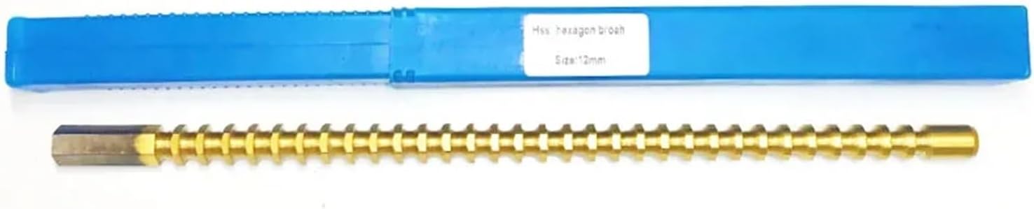 12mm Hexagon Broach Metric Size High Speed Steel Cutting Tool