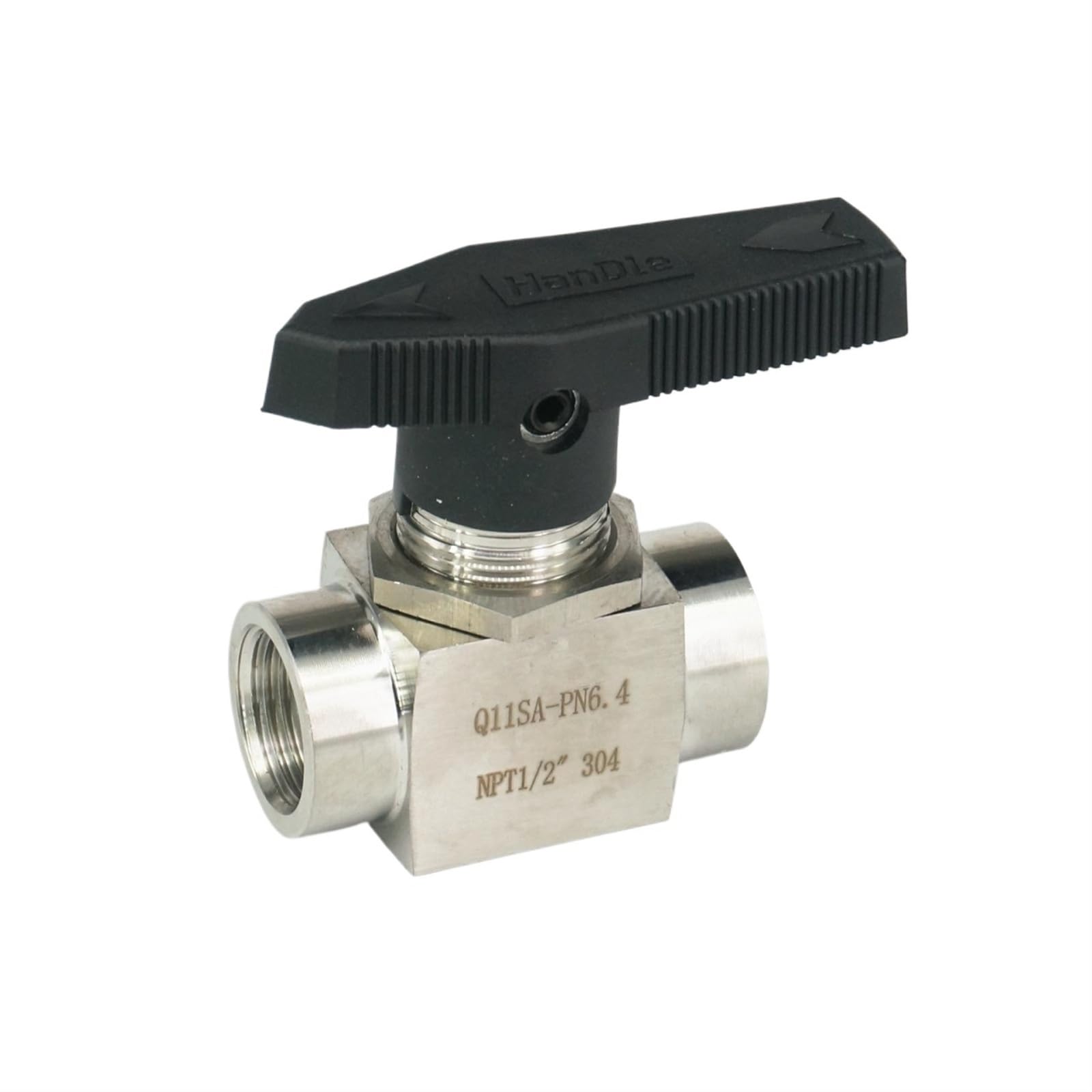 Vanne à boisseau sphérique inox pour stopper les fuites sur cloison de réservoir gaz