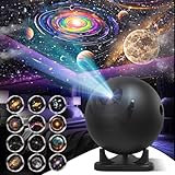 Planetarium Projector for Bedroom, 12 Image Discs, Galaxy Projector Star Night Light,...
