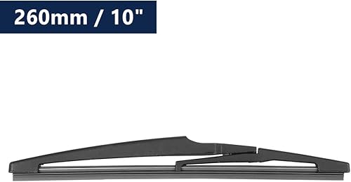 Miniatura 8 de X AUTOHAUX Juego de brazo de limpiaparabrisas trasero para Kia Soul 2010-2017 10 pulgadas 10.236 in