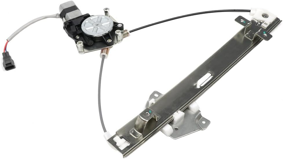 FINDAUTO 741-080 Rear Left Driver Side and Rear Right Passenger Side Window Regulator fit for 2004-2008 2010 2011 for Mitsubishi Endeavor Window Regulator and Motor Assembly with Motor