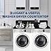 2 Drawers Washer Dryer Countertop, 54