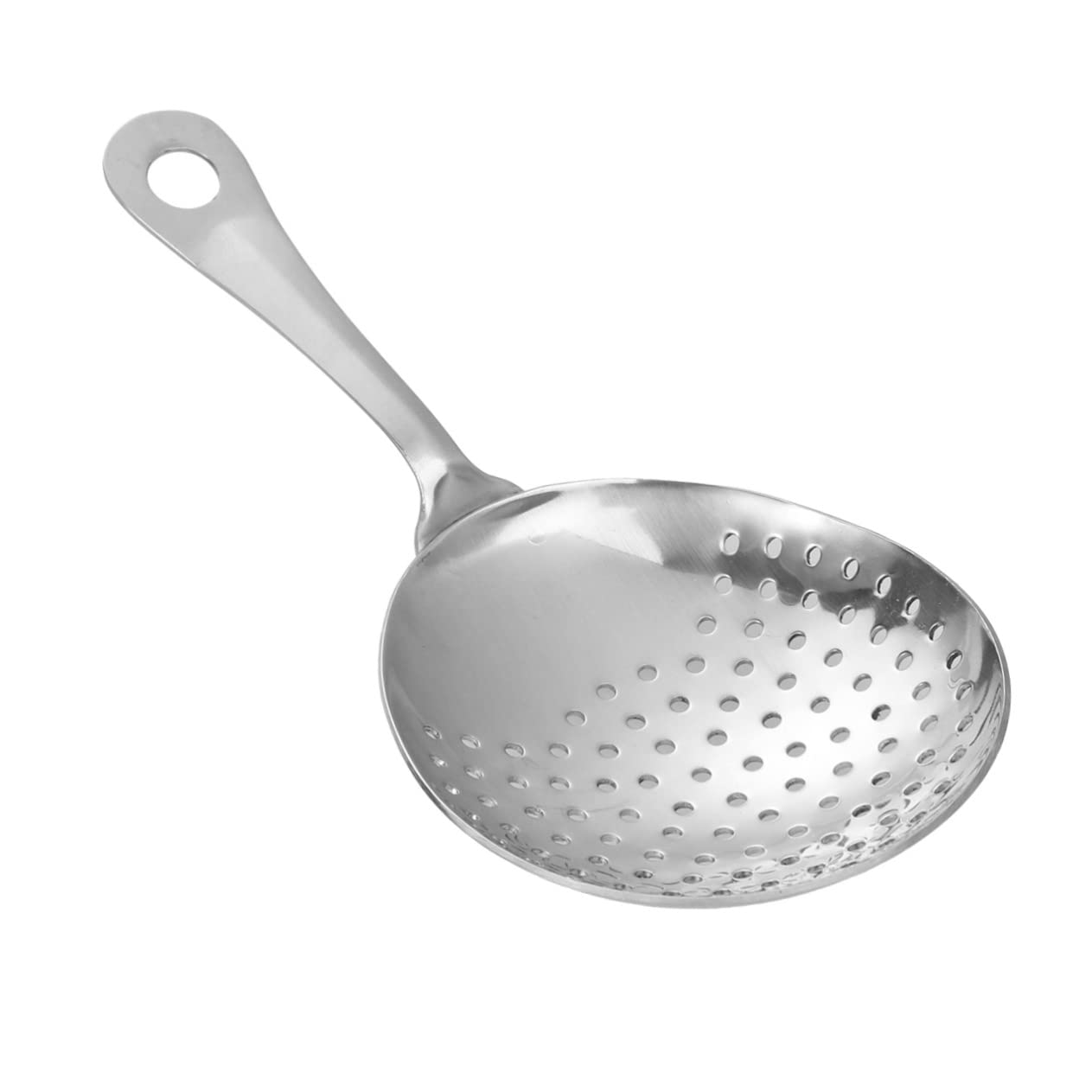 Cabilock Stainless Steel Ice Filter Cooking Strainer Bar Mesh Strainer Spoon Soup Ladle Colander Slotted Spoon