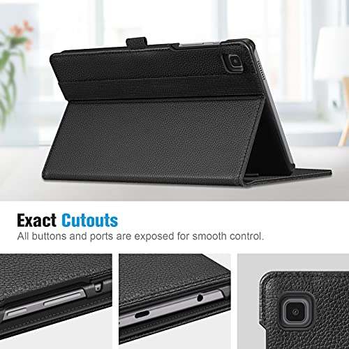 Fintie Case For Samsung Galaxy Tab A7 Lite 8.7 Inch 2021 Model (Sm-T220/T225/T227), Multi-Angle Viewing Smart Stand Back Cover With Pocket, Black #TOP7