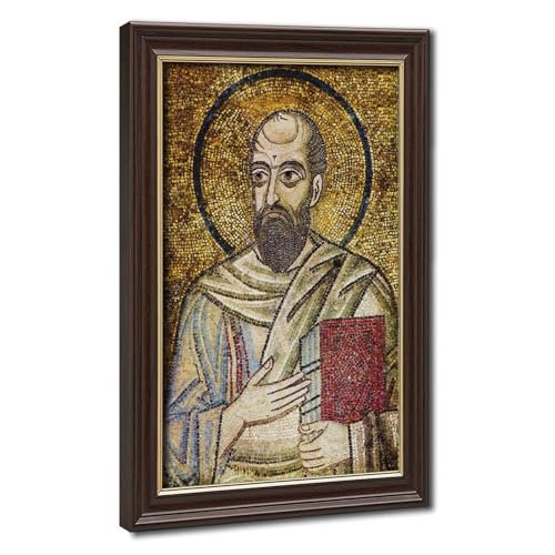 Apôtre Paul byzantine impression sur toile pour coin prière et salon