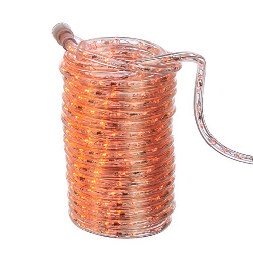 Up To 50% OFF Amazon Basics 420 LED Indoor Outdoor Orange Rope Light, 40-Foot