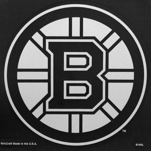 WinCraft NHL Boston Bruins White 8'' Logo Decal - Image 3